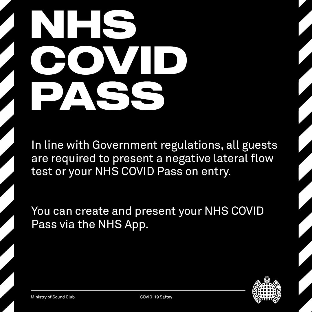 MINISTRY OF SOUND ENTRY POLICY & SIMPLE STEPS FOR ALL ROUND GOOD VIBES