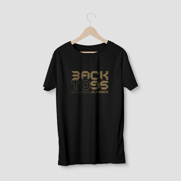 BackTo95 Logo Tee - Black/Gold
